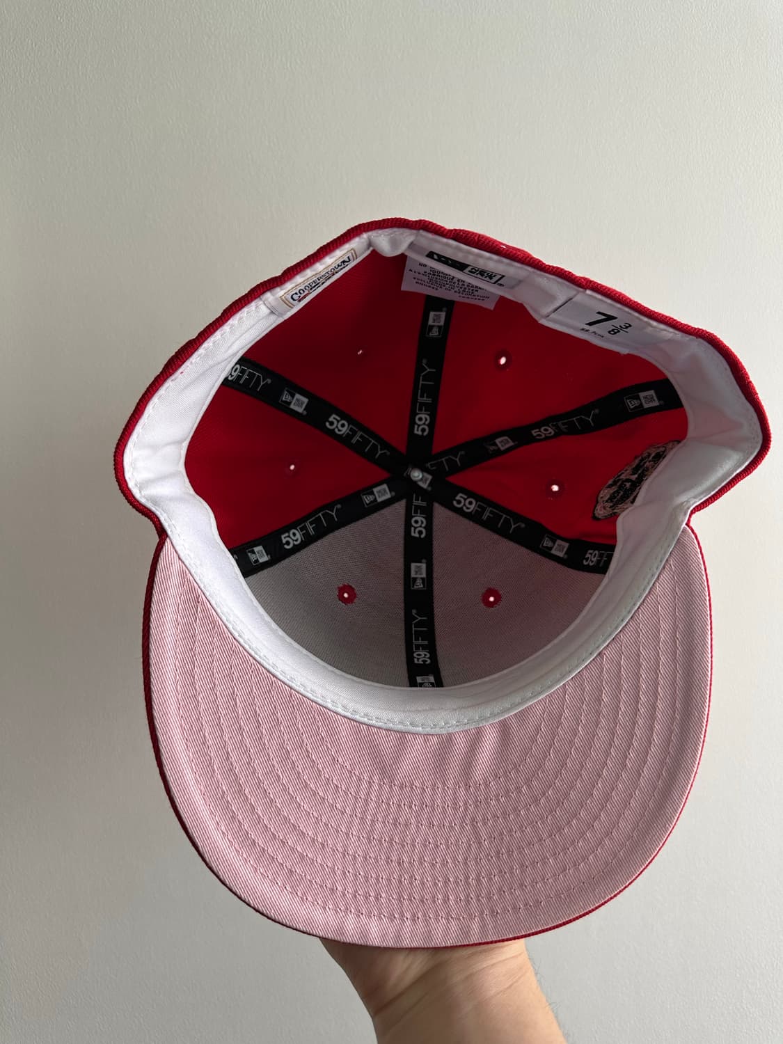 희귀 뉴에라 59fifty 뉴욕 메츠 레드 피티드캡 상품이미지4