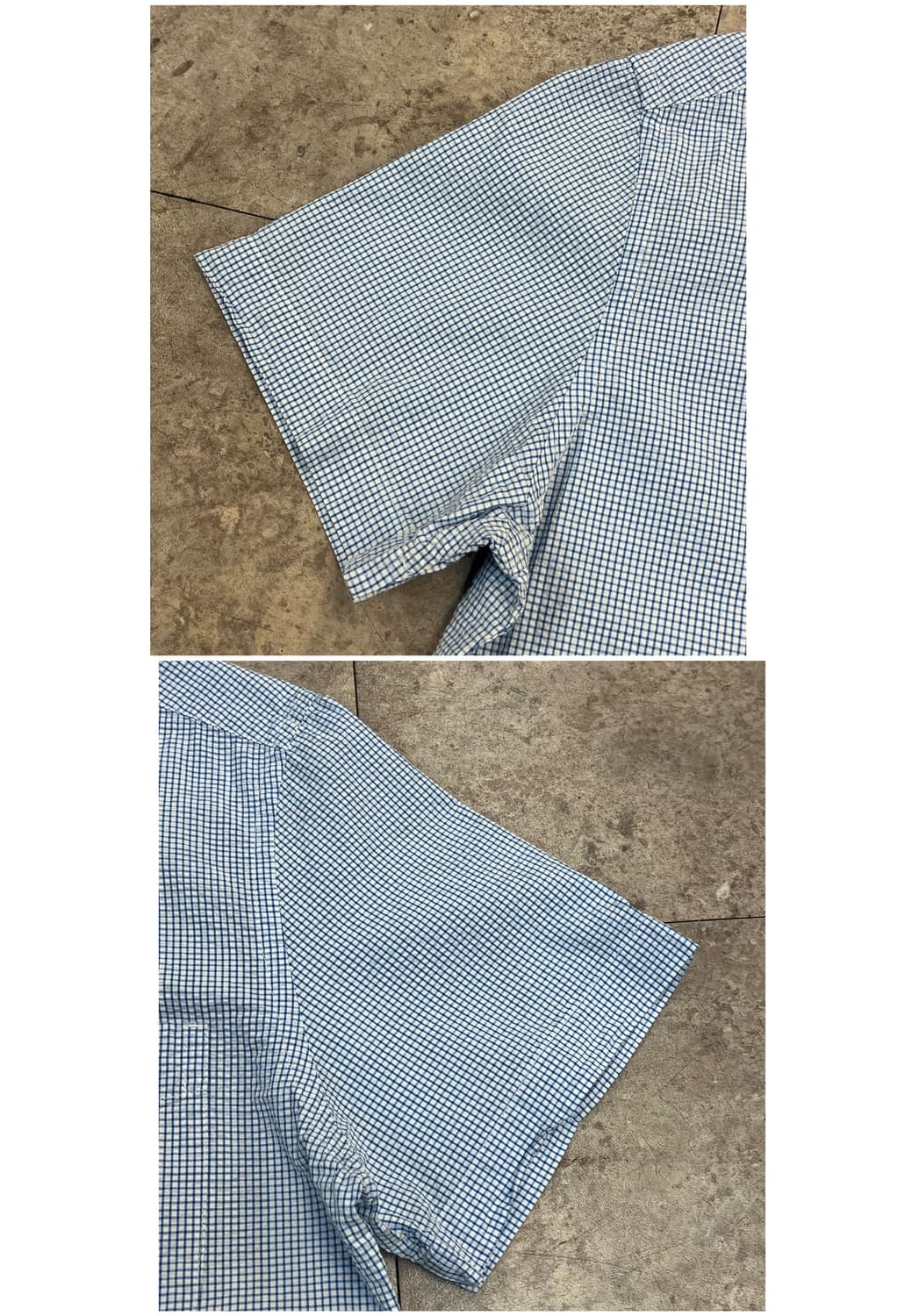 타미힐피거 포켓 반팔 셔츠 블루 L #csz3715 상품이미지6