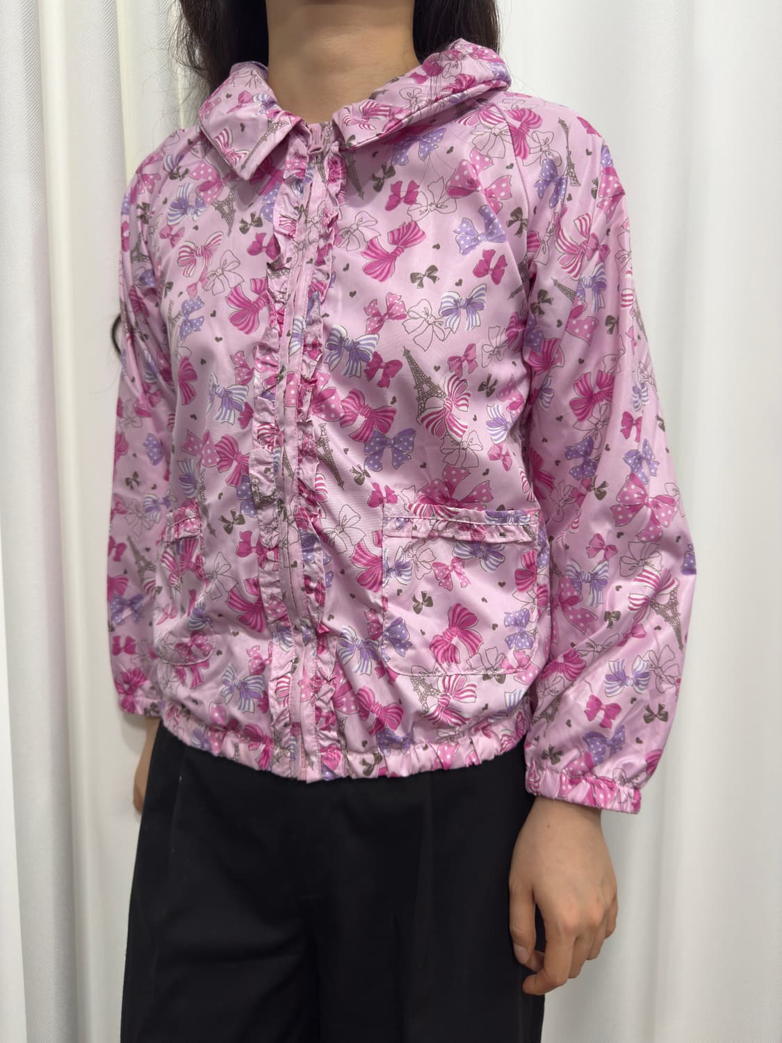 ribbon printing jacket 상품이미지2