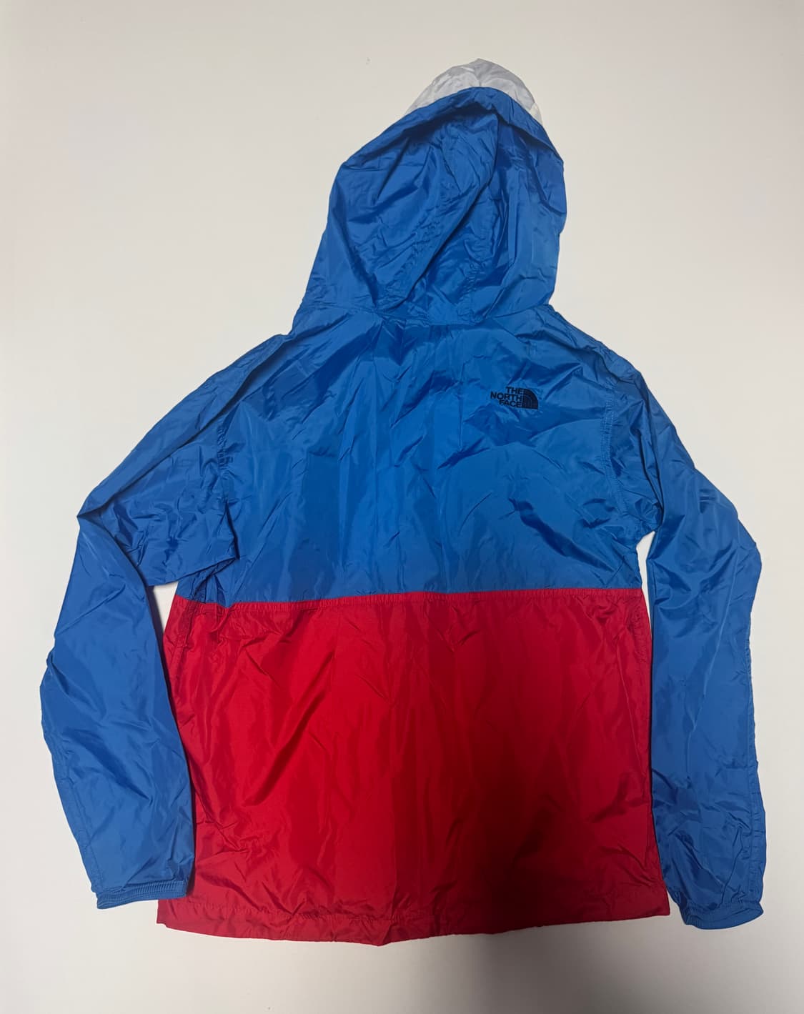노스페이스 컬러 블록 나일론 경량 후드 바람막이 M 상품이미지2