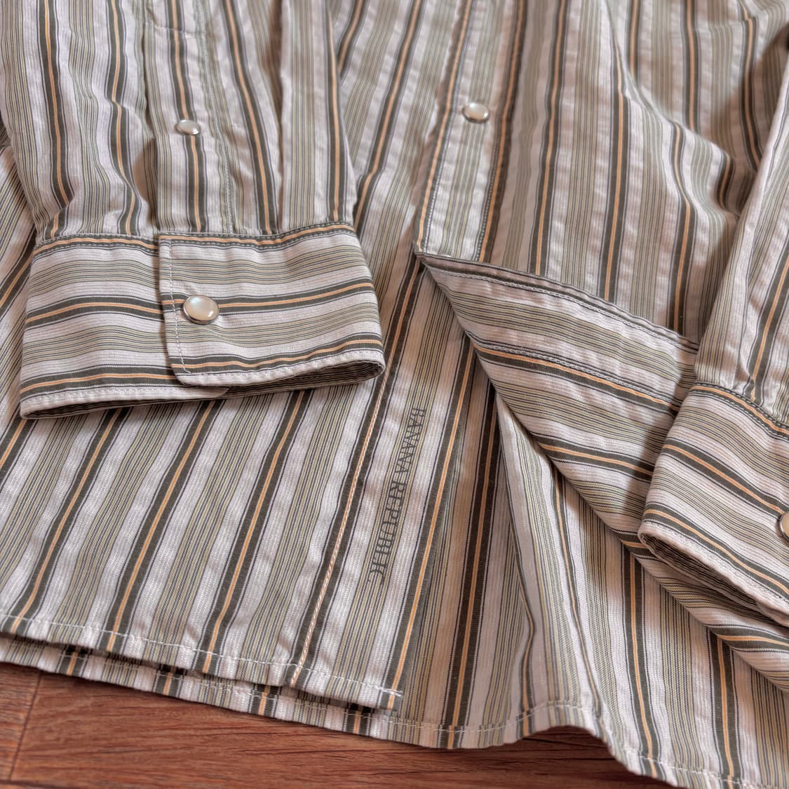 바나나 리퍼블릭 스트라이프 셔츠 M 105 수입 정품 상품이미지6