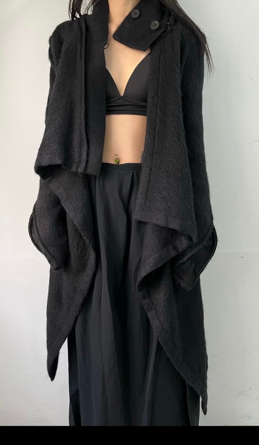 ann demeulemeester 하프코트 상품이미지2