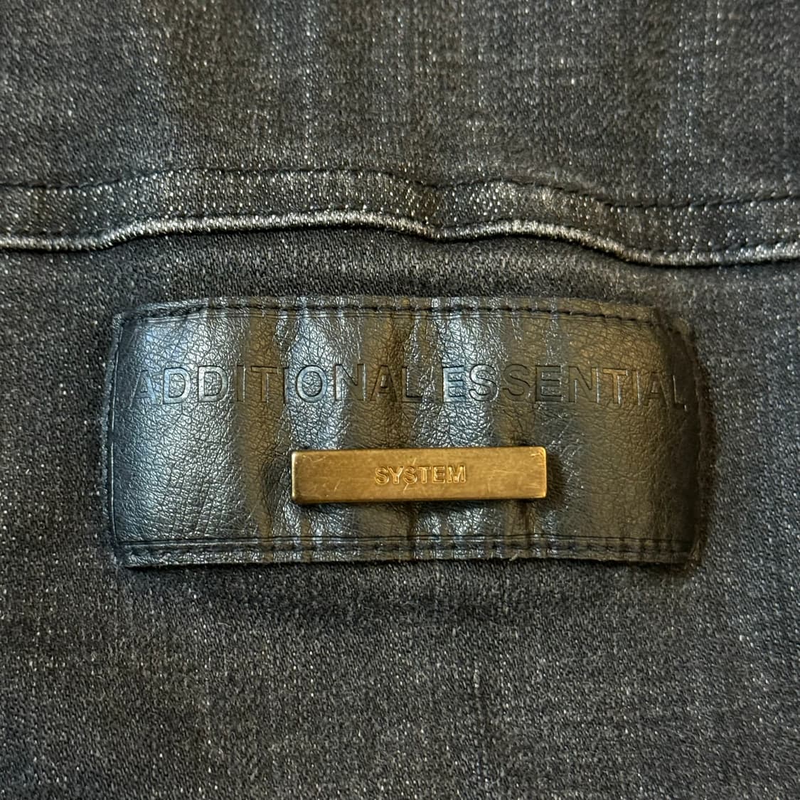 System 시스템옴므 데님 퍼자켓 남성용 105 상품이미지5
