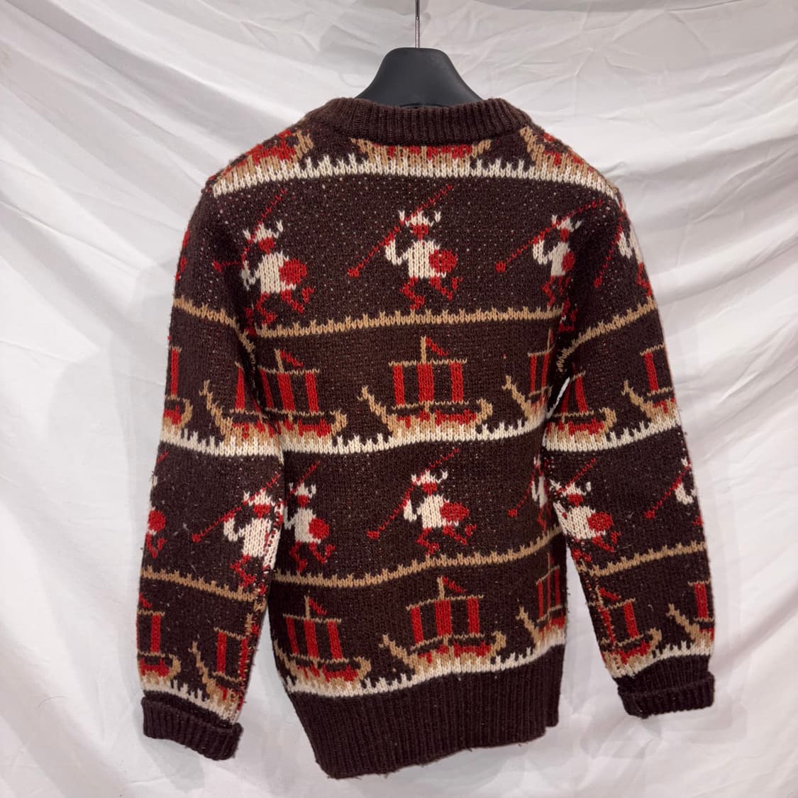 빈티지 바이킹 니트 상품이미지4