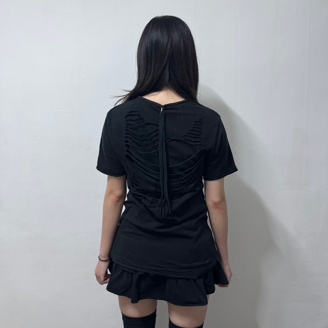 JPN Y2K 락시크 디테일 티셔츠 상품이미지3