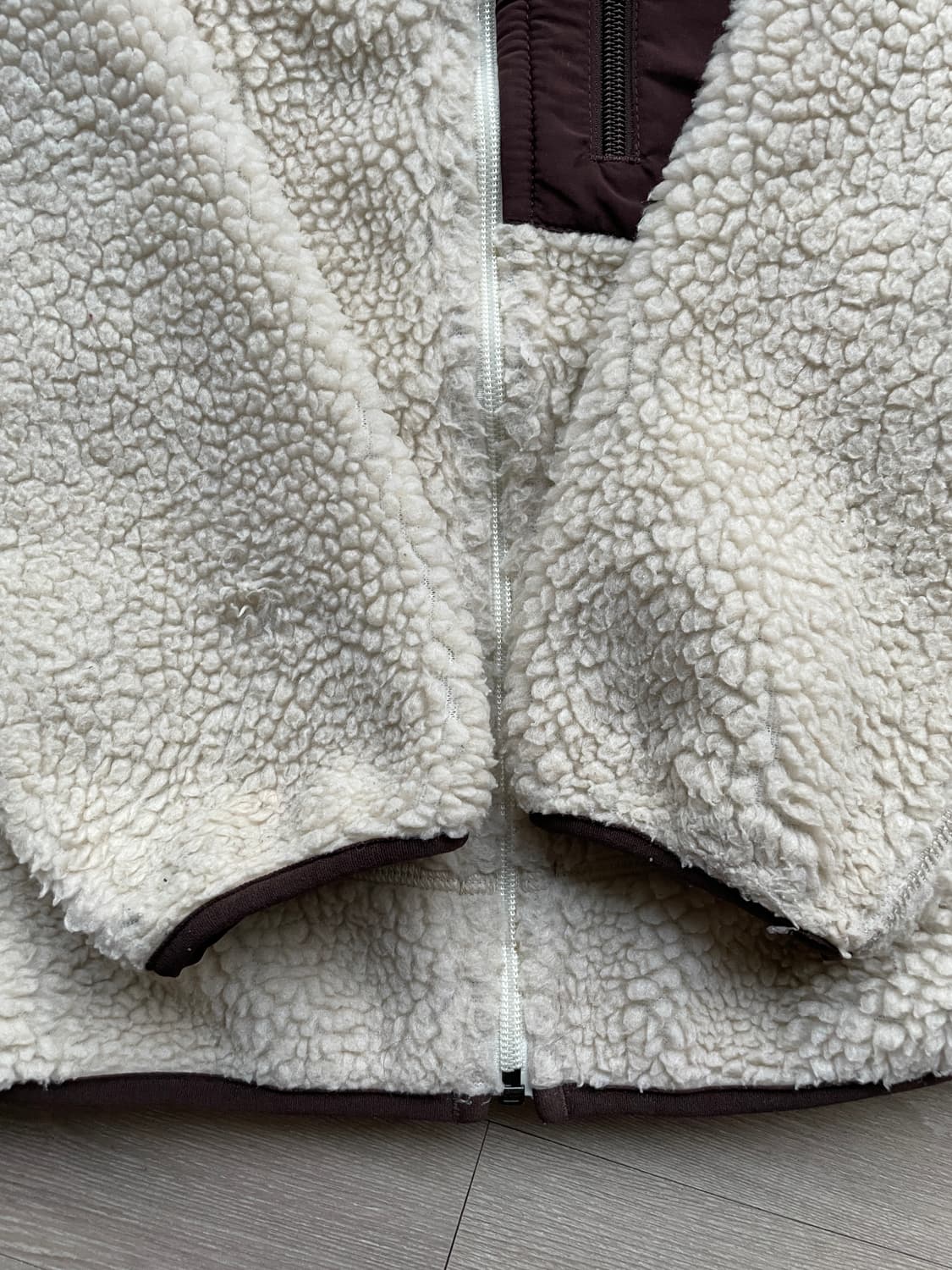 파타고니아 레트로x 오트밀 브라운 자켓 상품이미지5