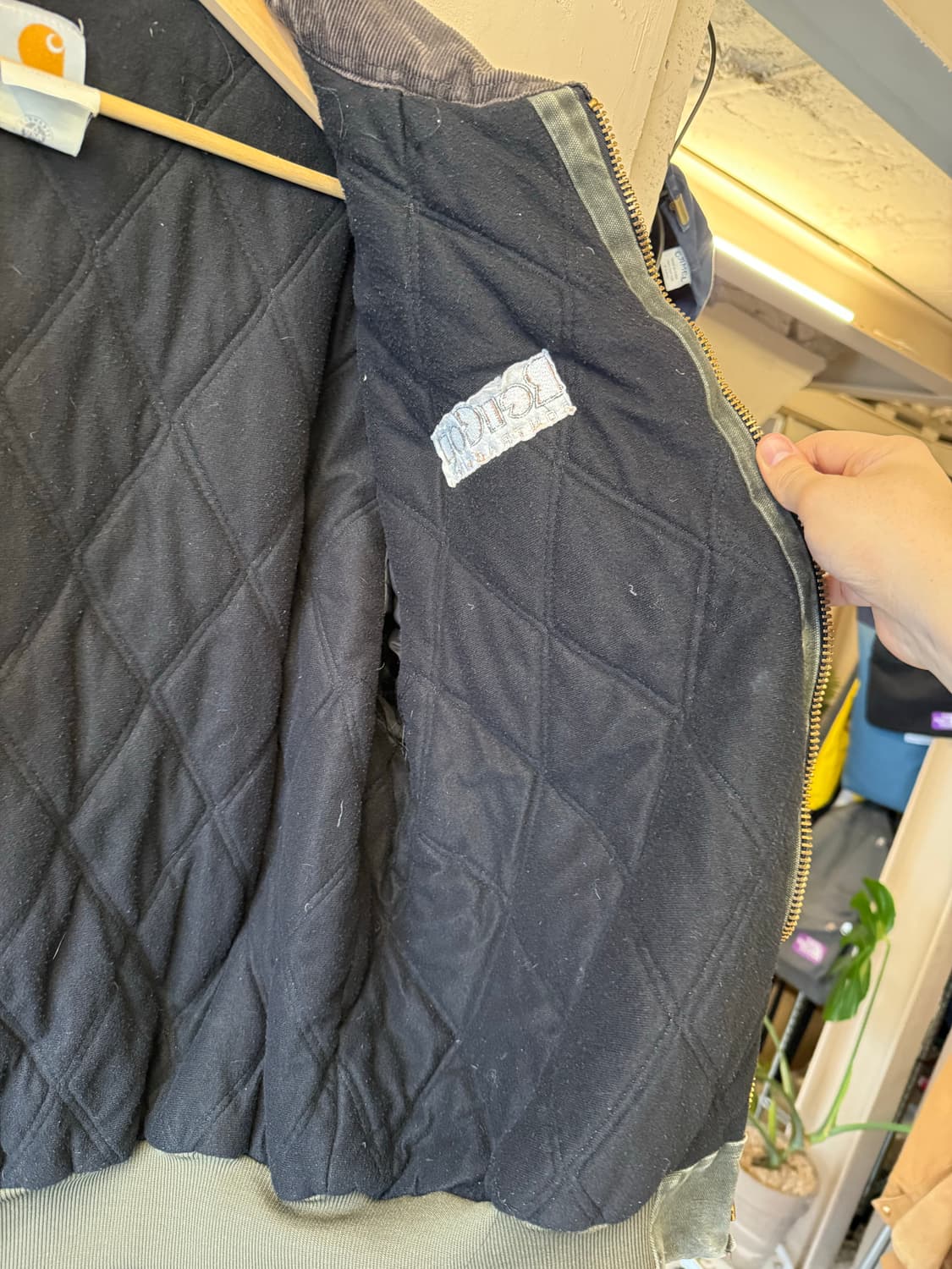 칼하트 디트로이트 자켓 J14 MOS 모스 그린 2XL 상품이미지5