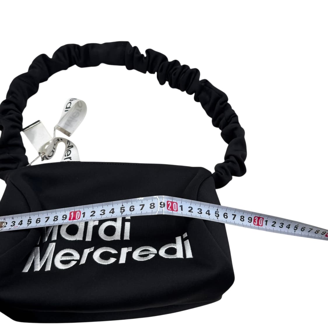 마르디메크르디 네오프렌 숄더백 가방 블랙 상품이미지6