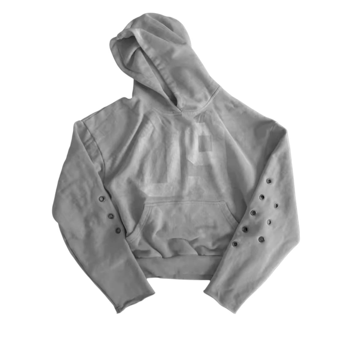 Eyelet Washed Hoodie 상품이미지1