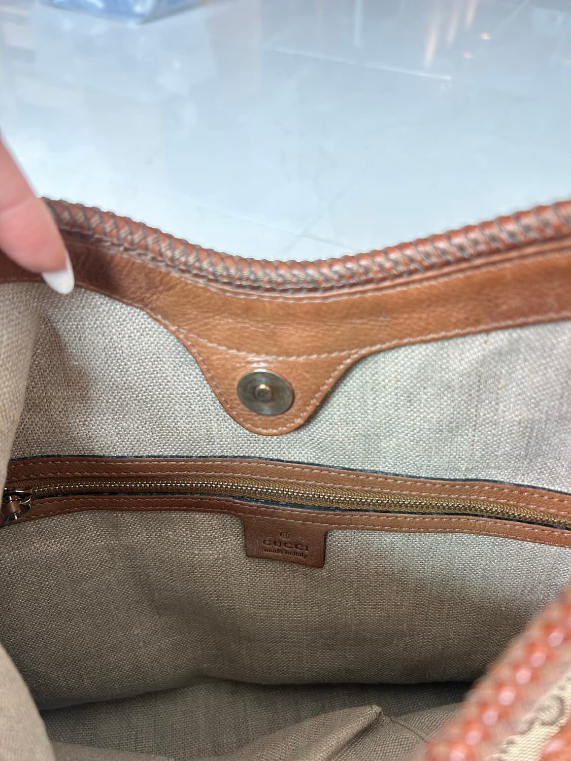 구찌 GG 로고 숄더백 빈티지 (희귀매물) 상품이미지7