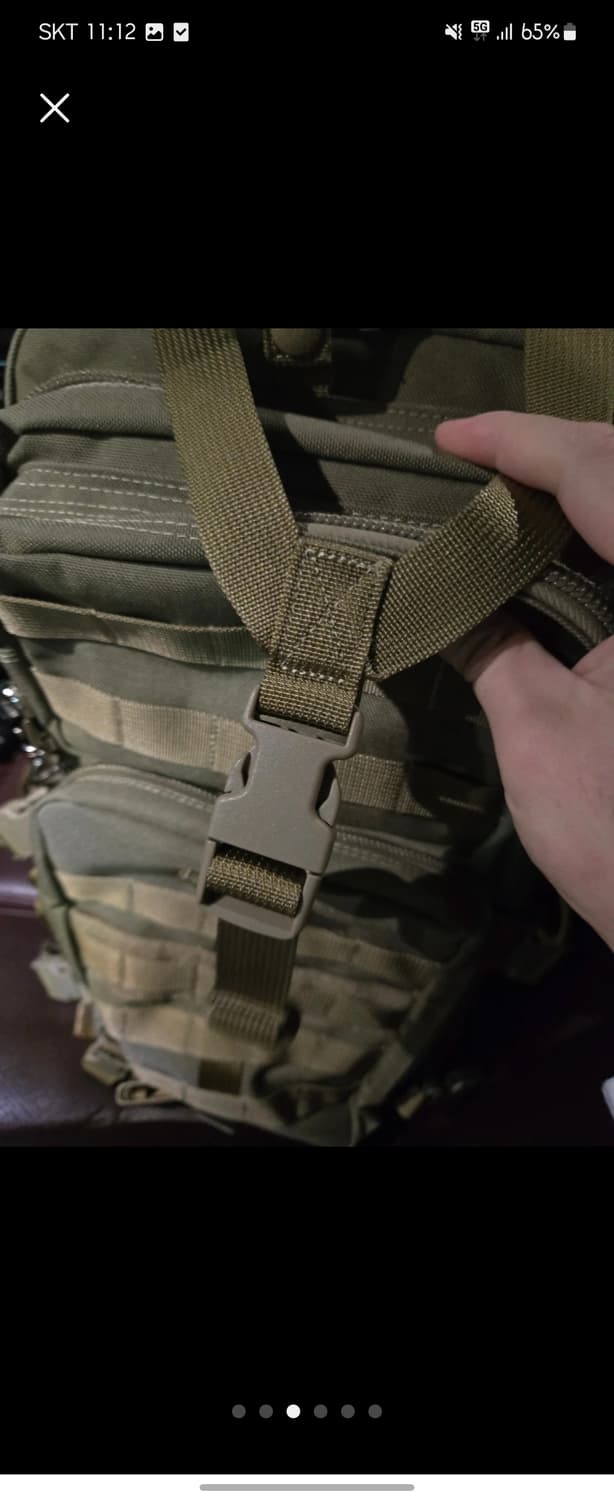 맥포스 슈퍼팔콘 카키 백팩 상품이미지2