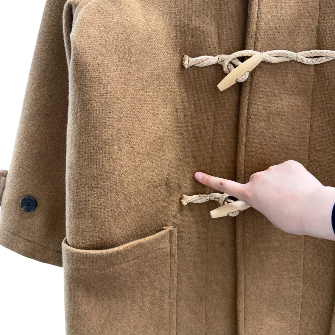 [M] 부기홀리데이 카멜 더플코트 상품이미지5