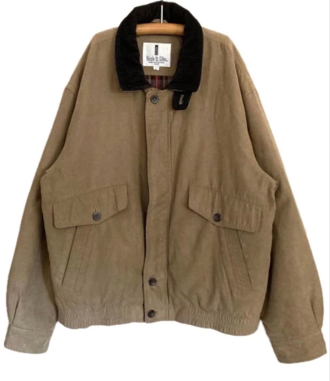 Nicole St Gilles 코듀로이 봄버 자켓 L 상품이미지1