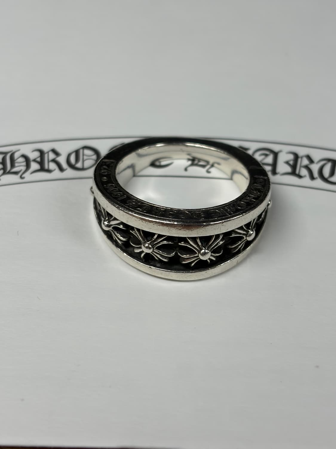 크롬하츠 NARROW V CH X RING 상품이미지1