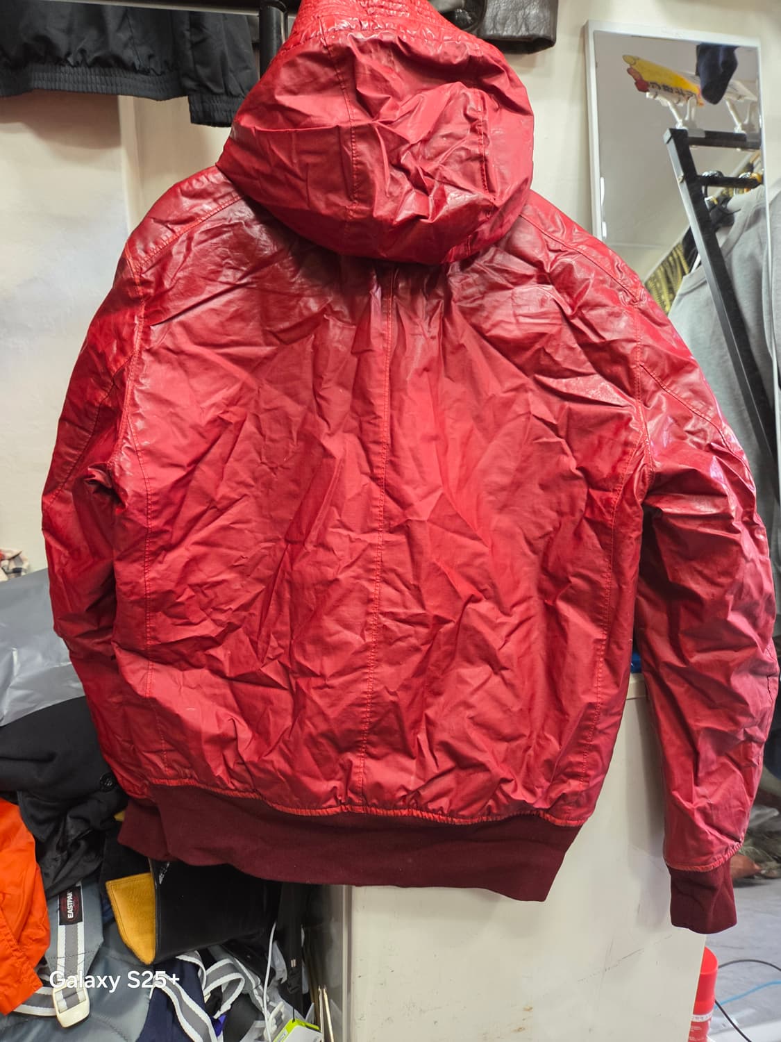 스톤   아일랜드   레드   패딩 상품이미지6