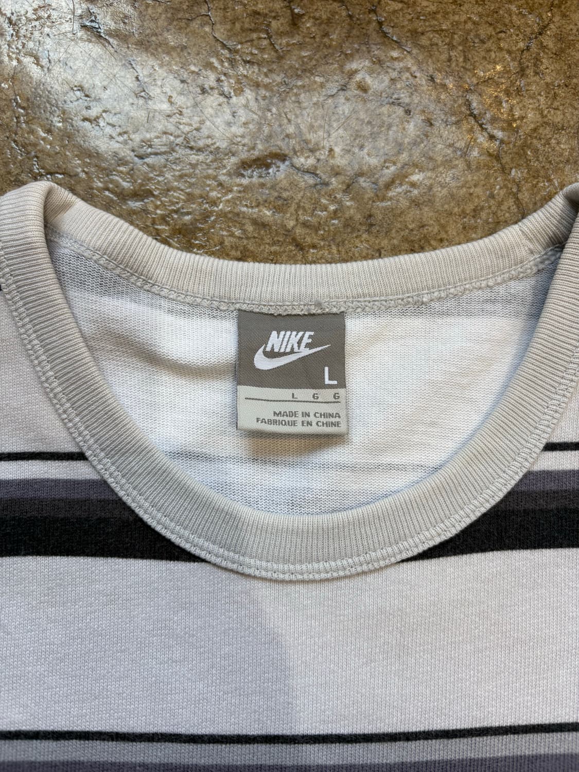 00s 나이키 스트라이프 반팔 티셔츠 상품이미지3
