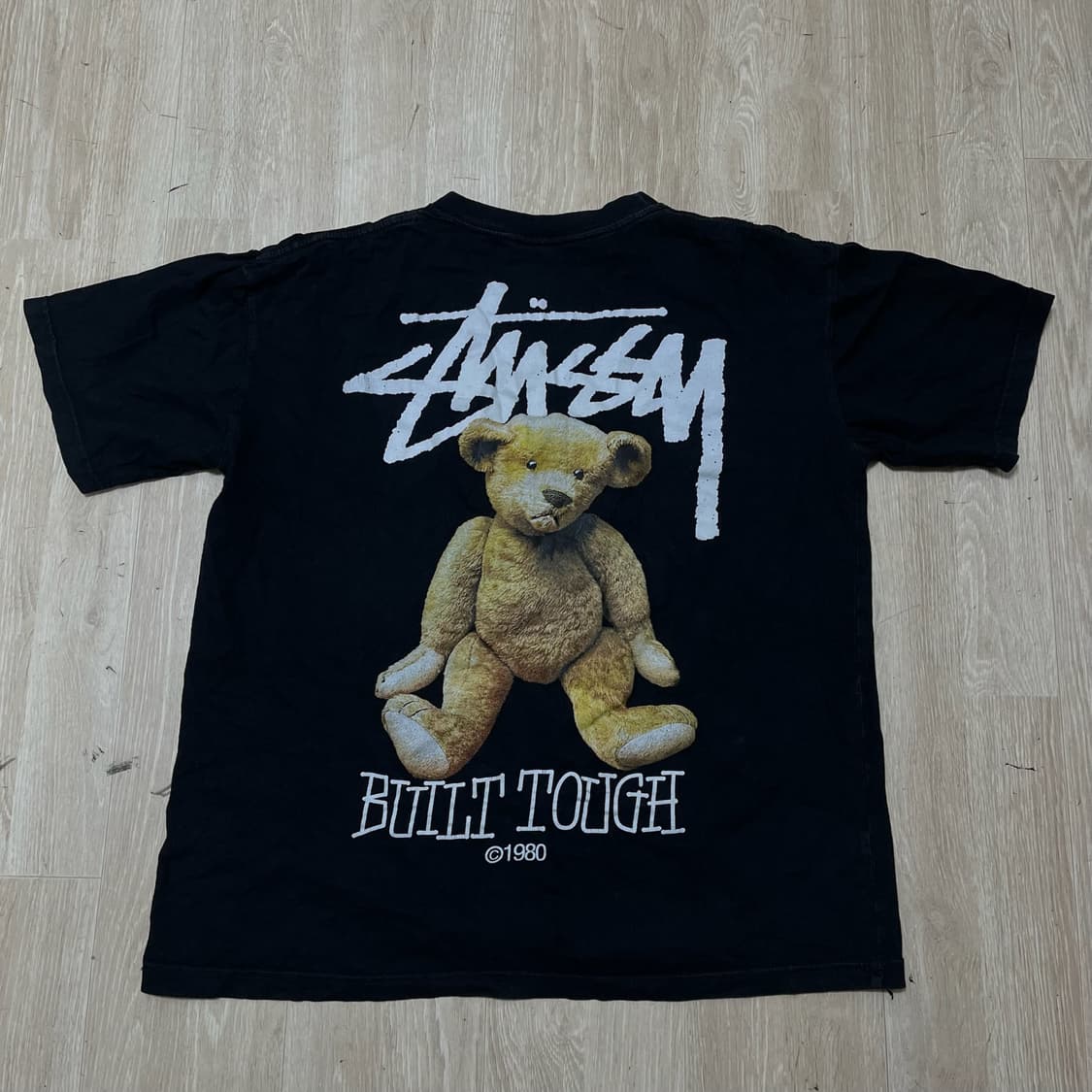 스투시 테디베어 빌트 터프 반팔티 M 상품이미지1