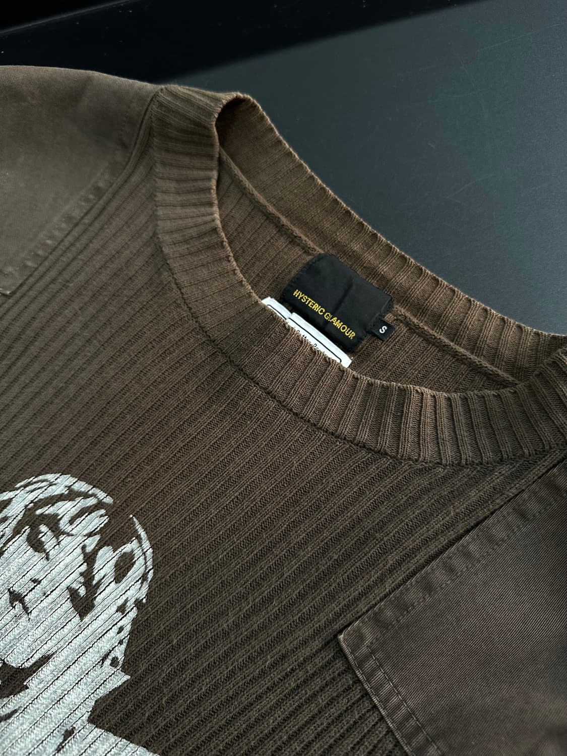  히스테릭글래머 히스걸 골지포켓 코만도 니트 상품이미지7