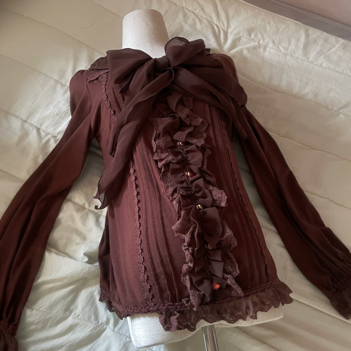 리즈리사 lizlisa 판초 큐롯 라떼갸루 유일매물 리즈리사 라떼갸루 상품이미지2