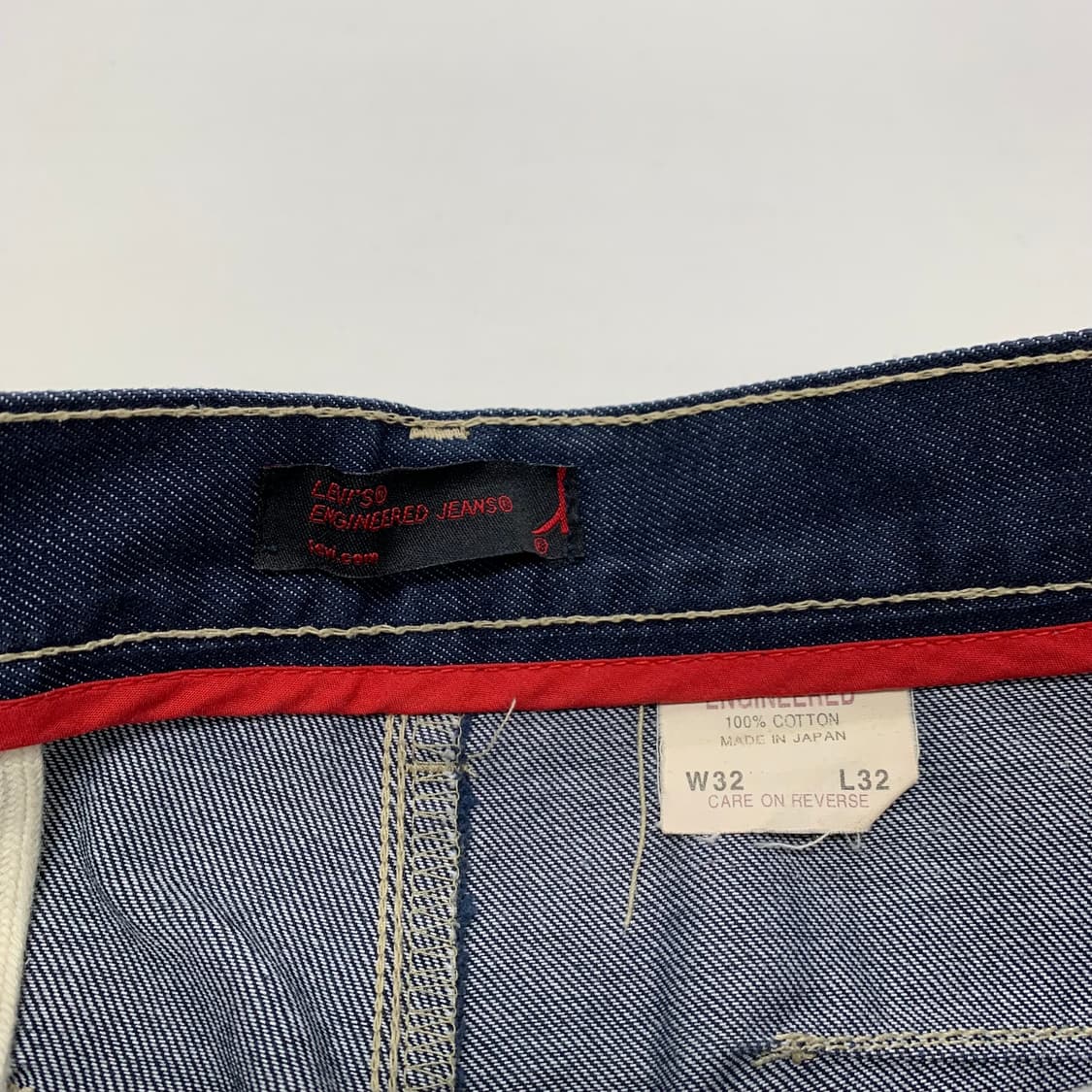 리바이스 엔지니어드진 일본판 데님팬츠 반바지 (32) 상품이미지7