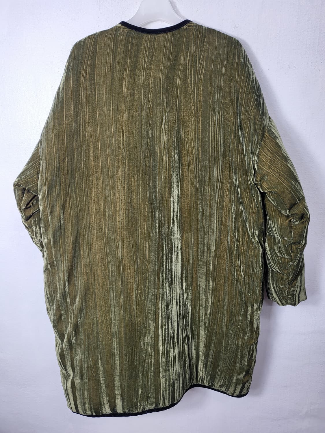 BIMBA Y LOLA 빔바이롤라 그린소프트벨벳 덕다운패딩 S 90-95 상품이미지5