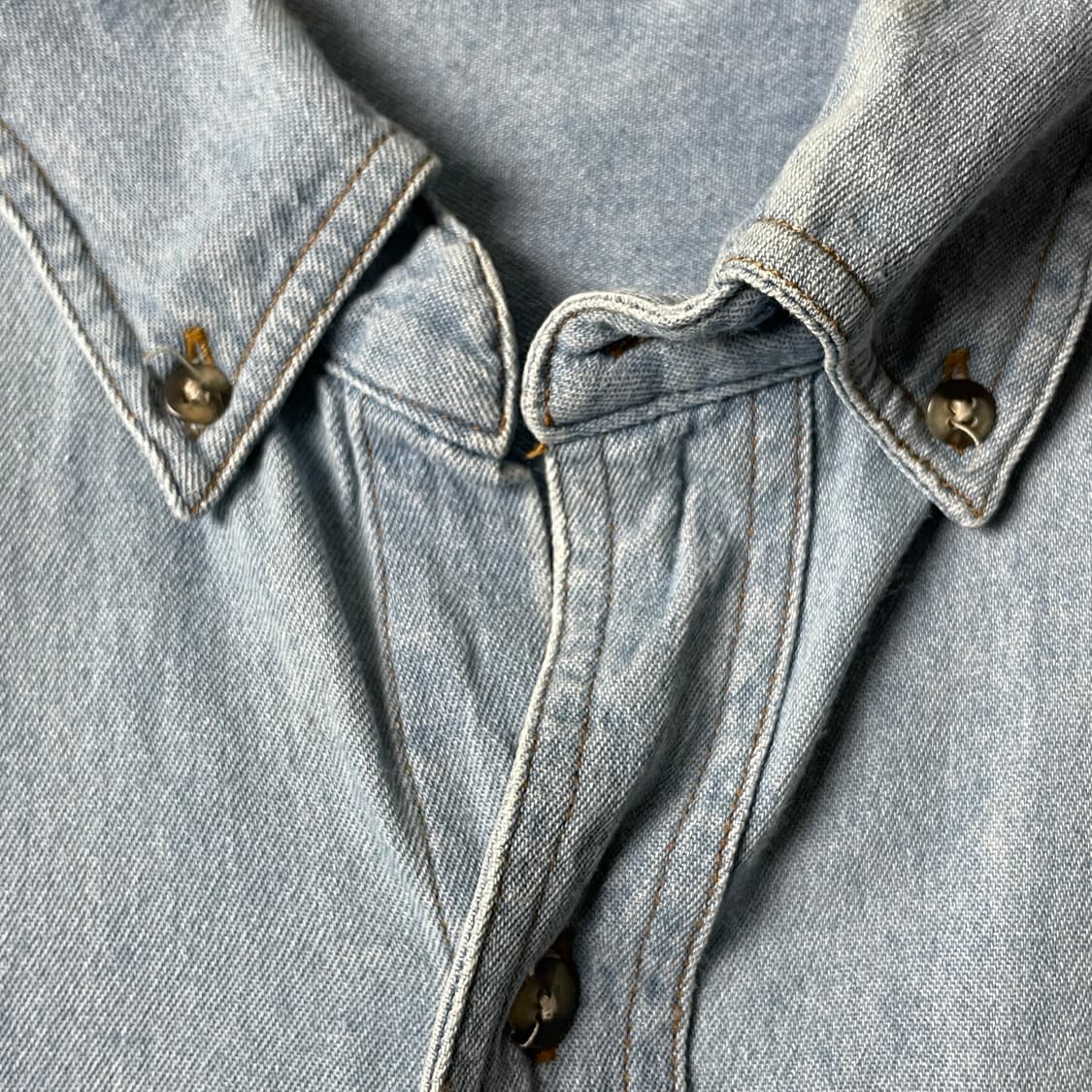 UNKNOWN 빈티지 코튼 데님 셔츠 A00694 상품이미지3