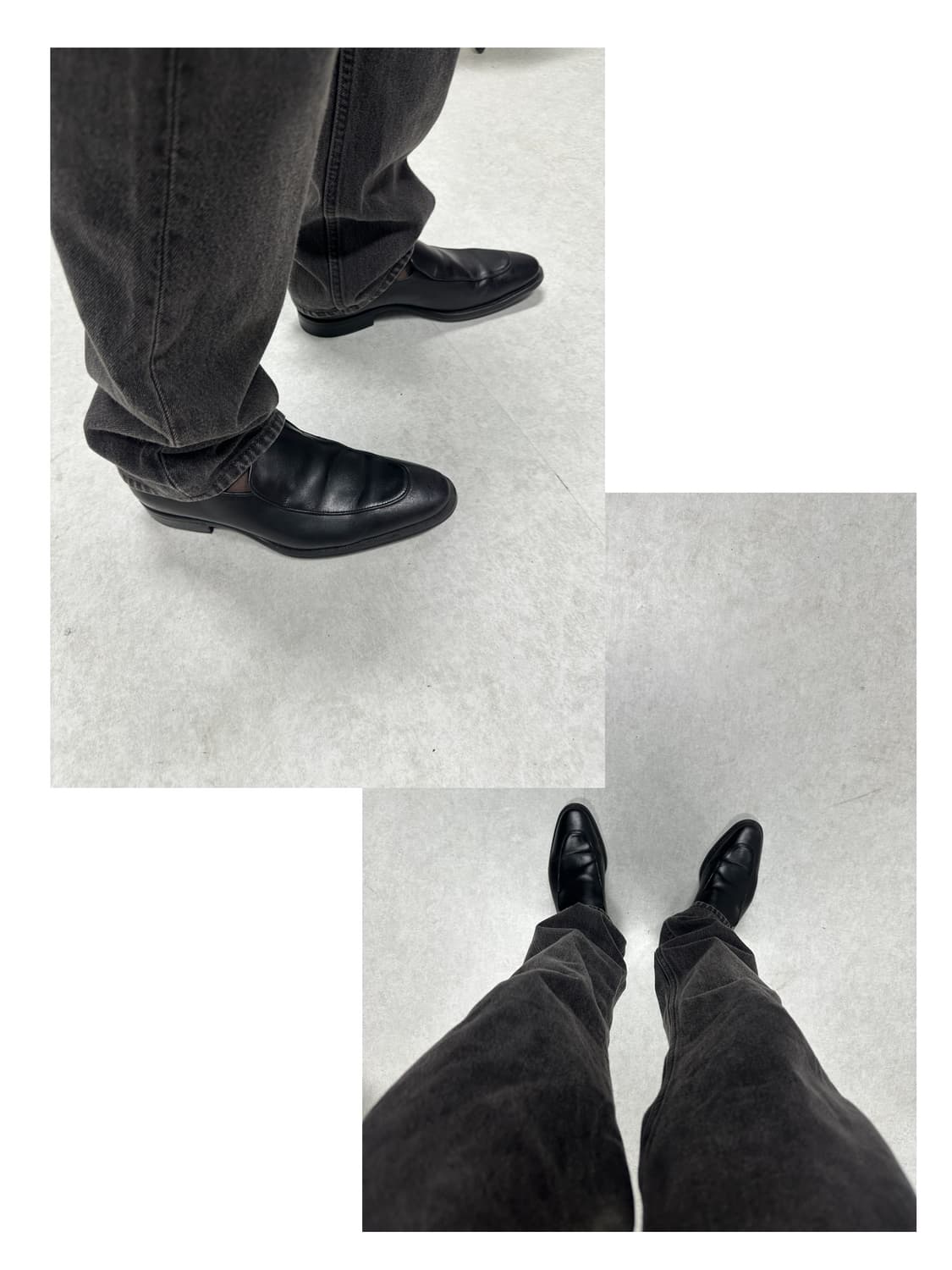 조르지오 알마니 레더 로퍼 상품이미지7