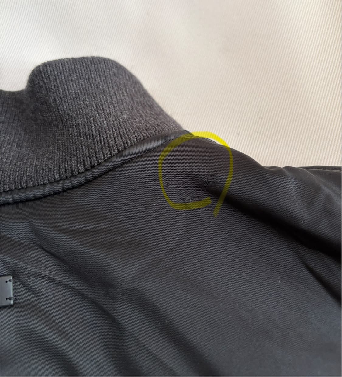 피어오브갓 이터널 봄버 블랙 MA-1  FEAR OF GOD ETERNA 상품이미지8