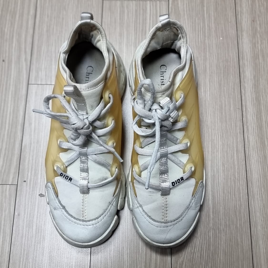 디올 화이트 벌키 스니커즈 운동화(37.5) 상품이미지2