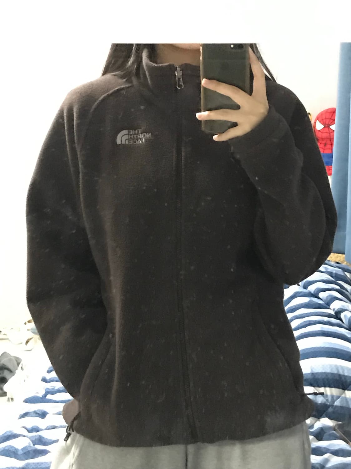 (무배) 더 노스페이스 초코 브라운 후리스 플리스 상품이미지3