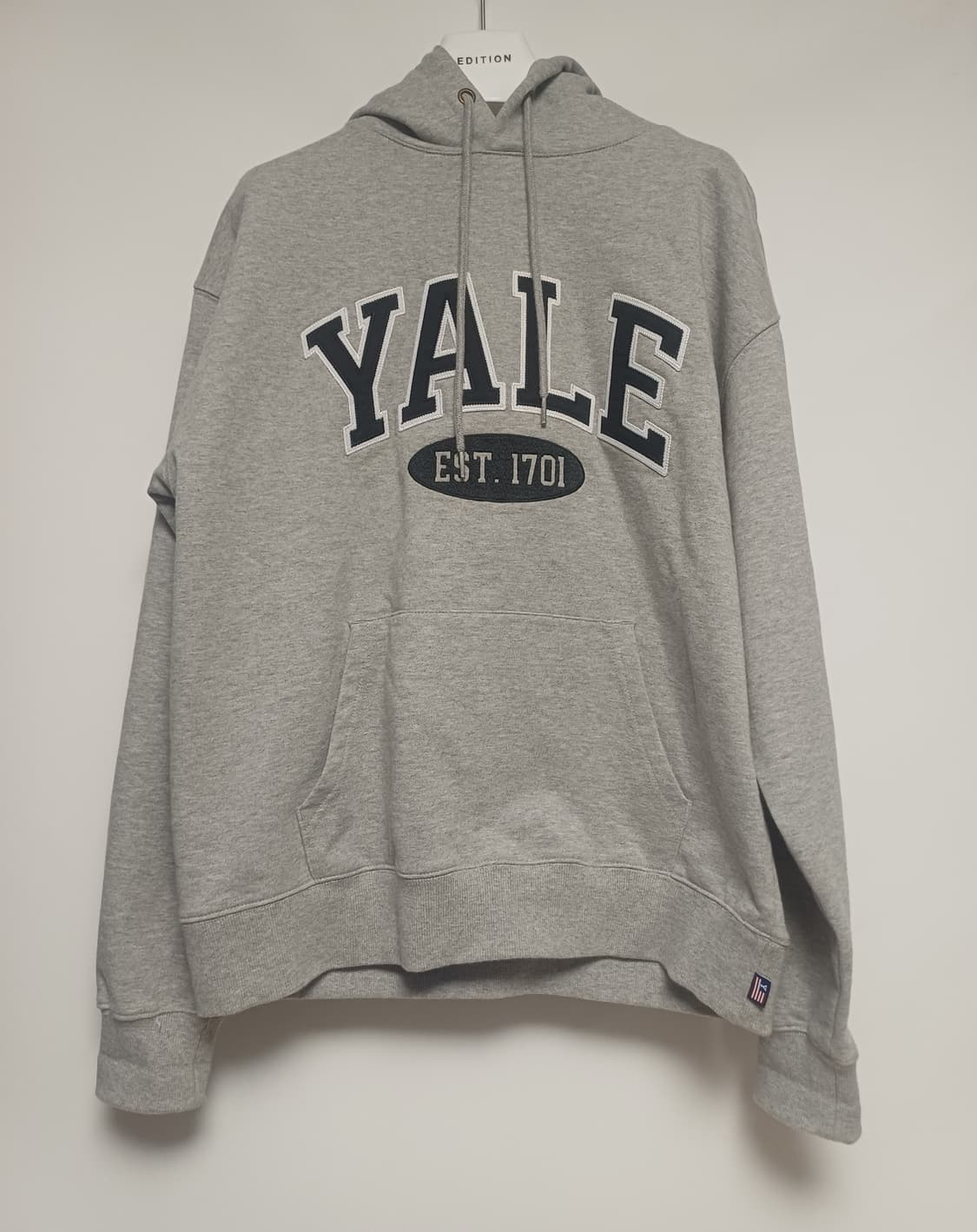 YALE 예일 회색 후드티 [M] 상품이미지1