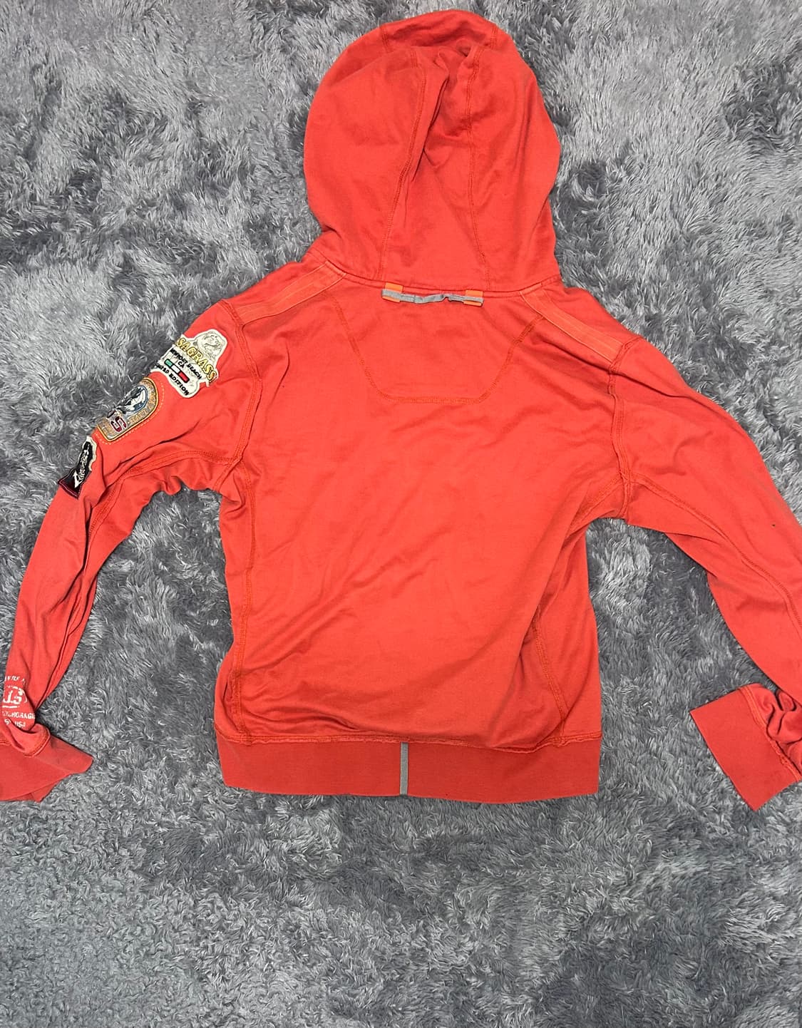 Parajumpers 파라점퍼스 오렌지 후드집업 상품이미지2