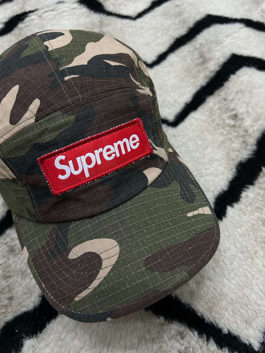 슈프림 카모플라쥬 캠프캡 상품이미지1