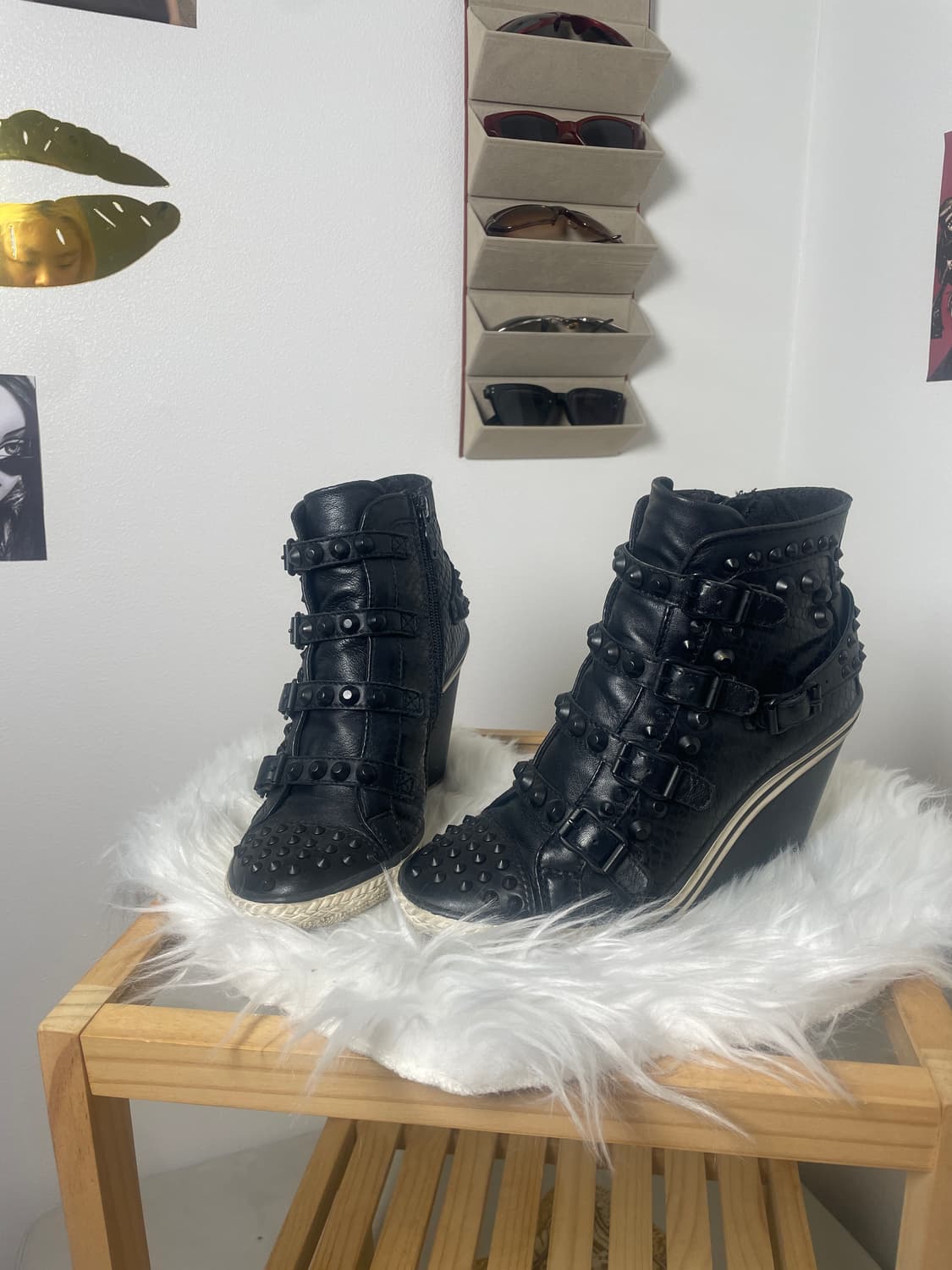 Ash 아쉬 스터드 웨지힐 스니커즈 상품이미지1