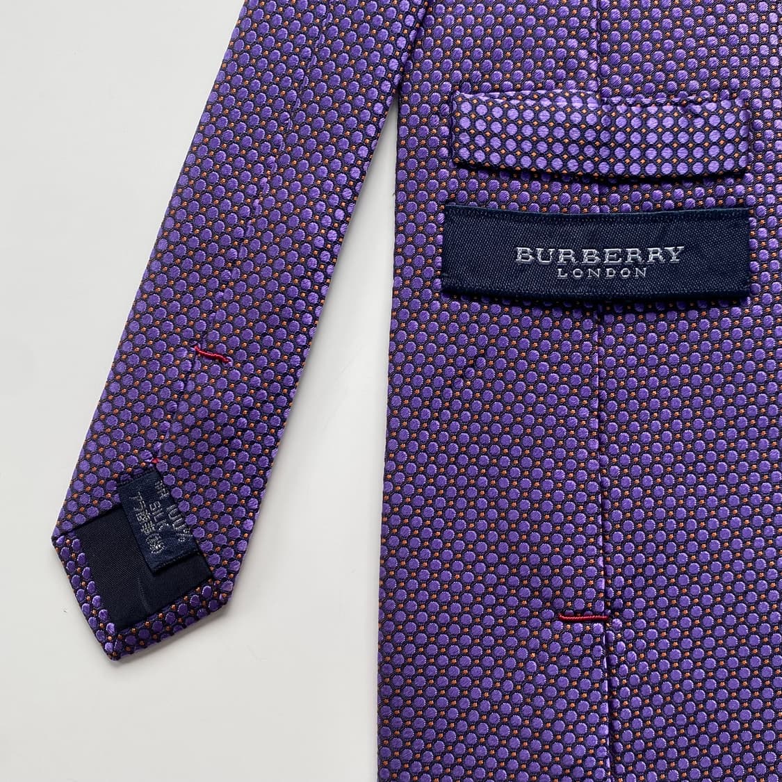 버버리 명품 정품 퍼플넥타이 (Burberry) 상품이미지6