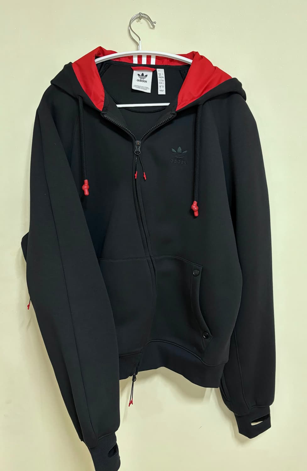 아디다스 AFJFH-Q 풀집업 후드티 OP HOODED FZ 블랙 상품이미지2