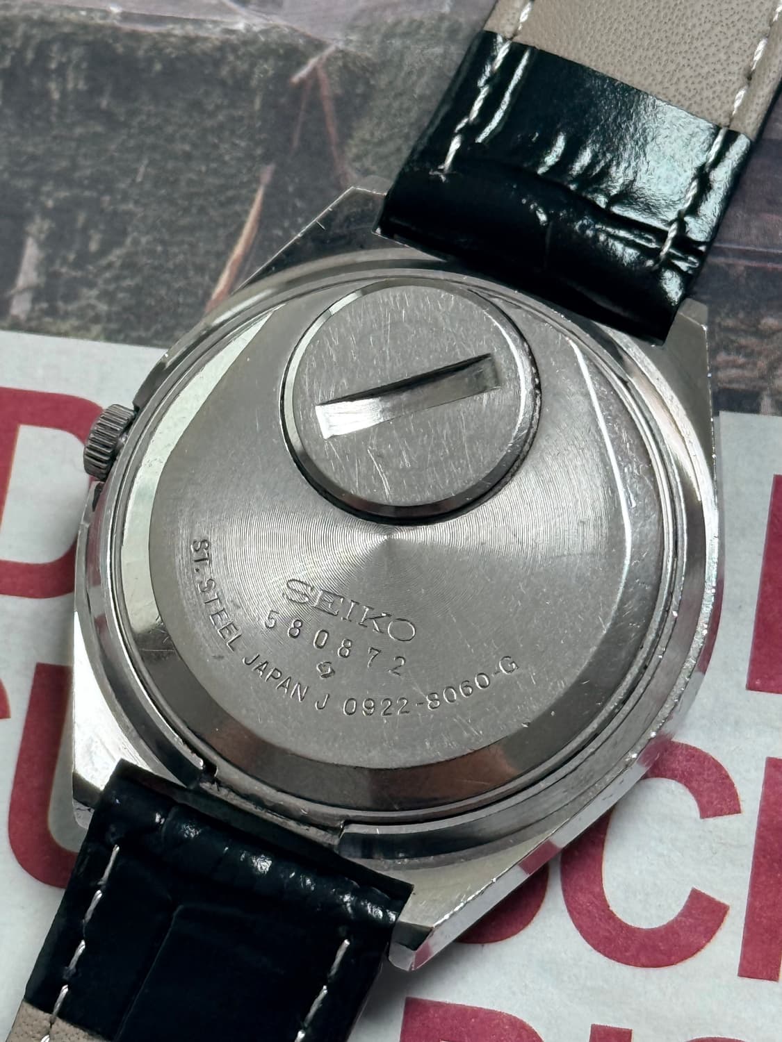 Seiko 세이코 한지(韓紙) 다이얼 Quartz QZ Date 상품이미지4