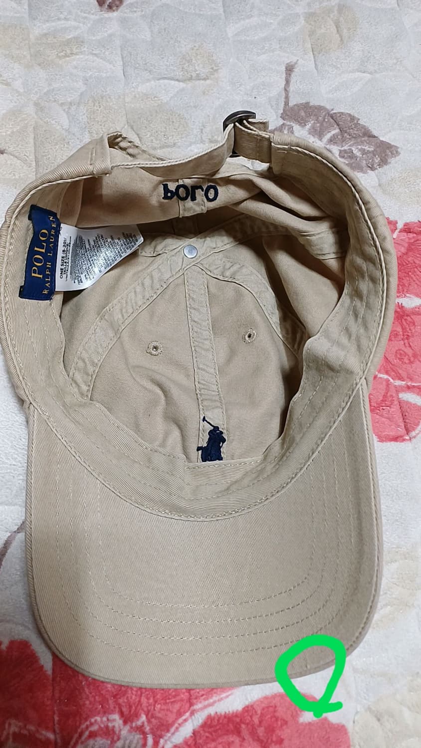 폴로 면모자 조임줄수선됨 57cm 상품이미지8