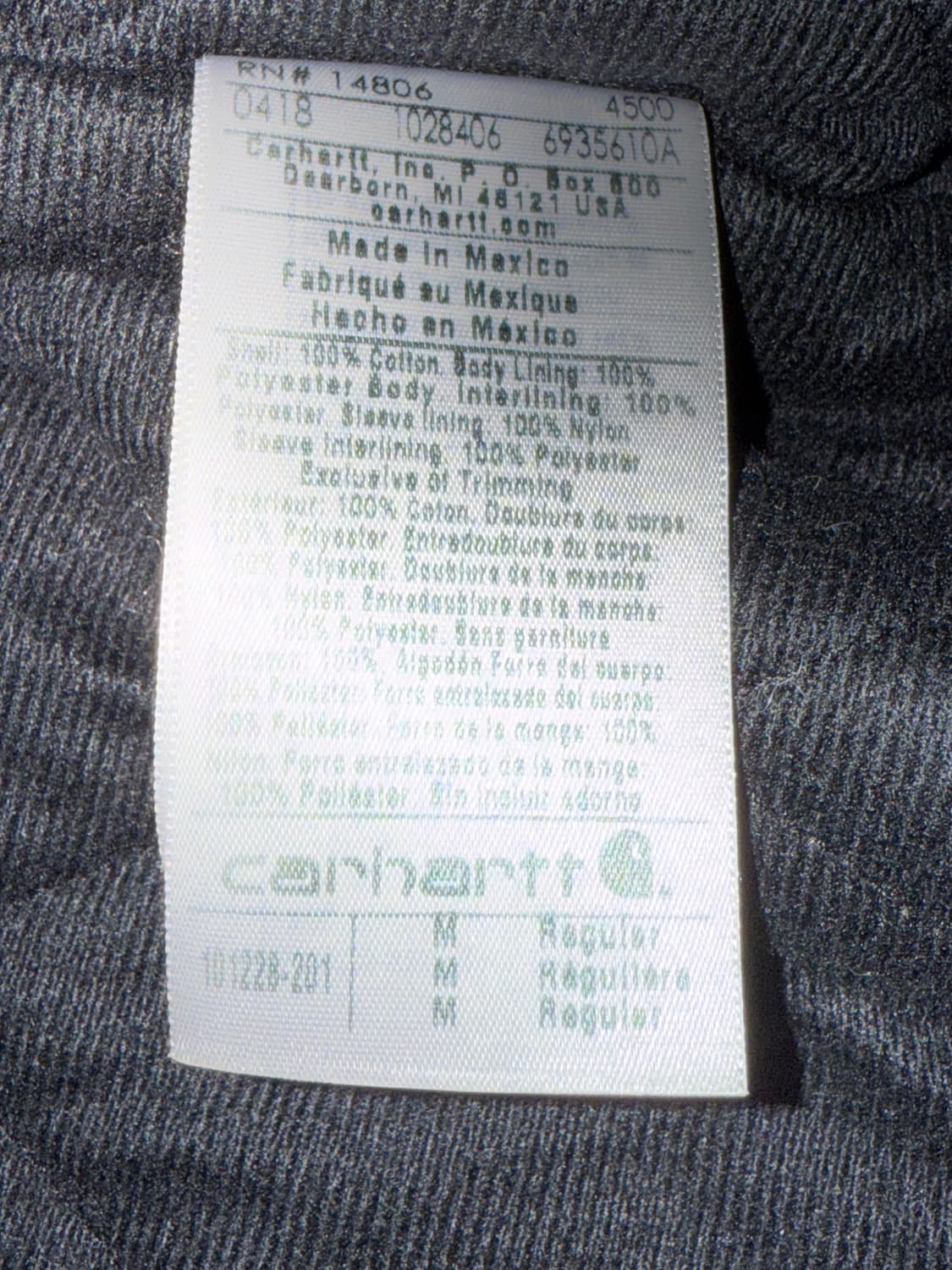 칼하트 뱅크스톤 자켓 다크브라운 M/R 상품이미지6