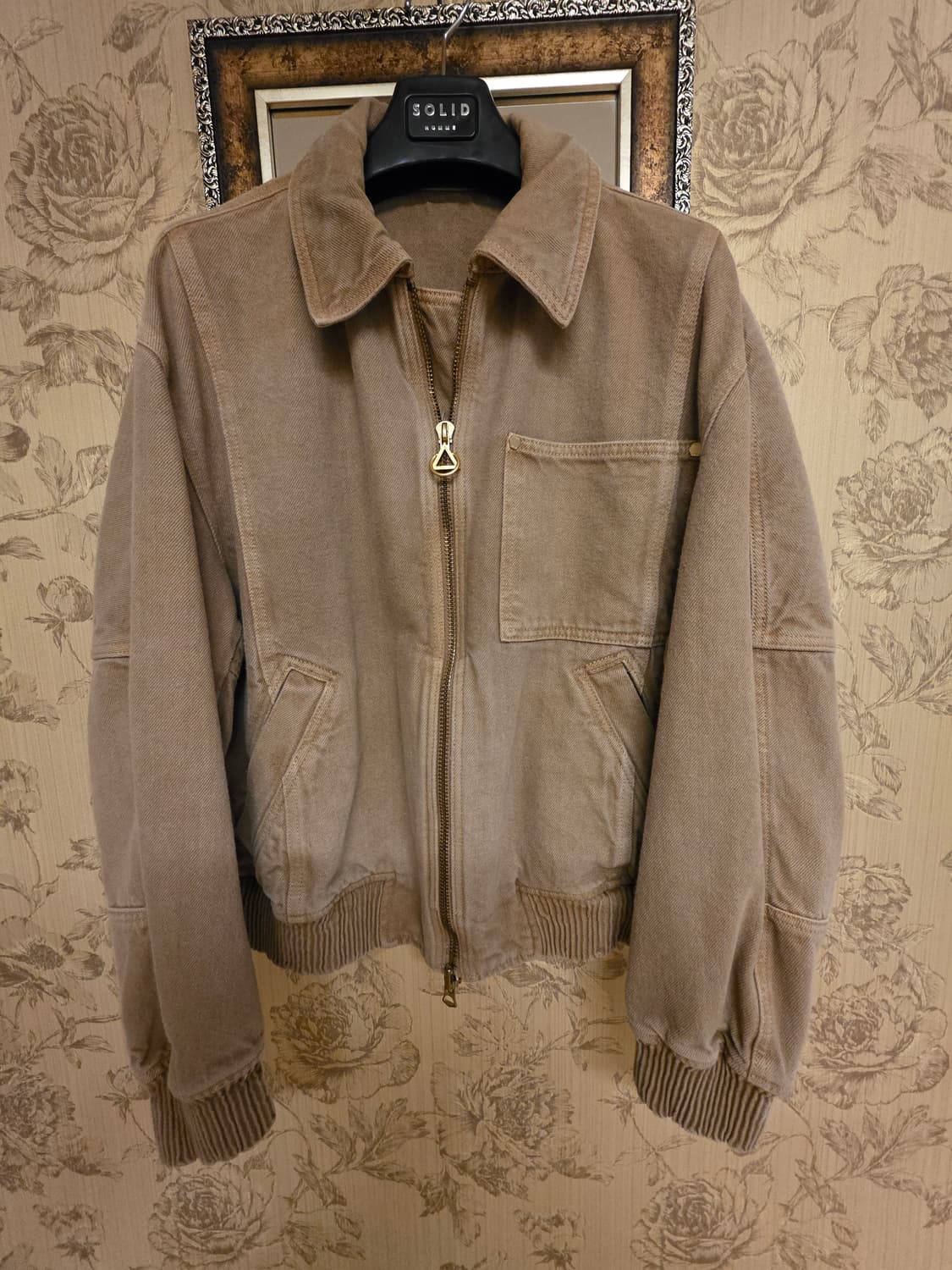 (실착0회보장) 솔리드옴므 피그먼트 다잉 자켓 46 상품이미지3