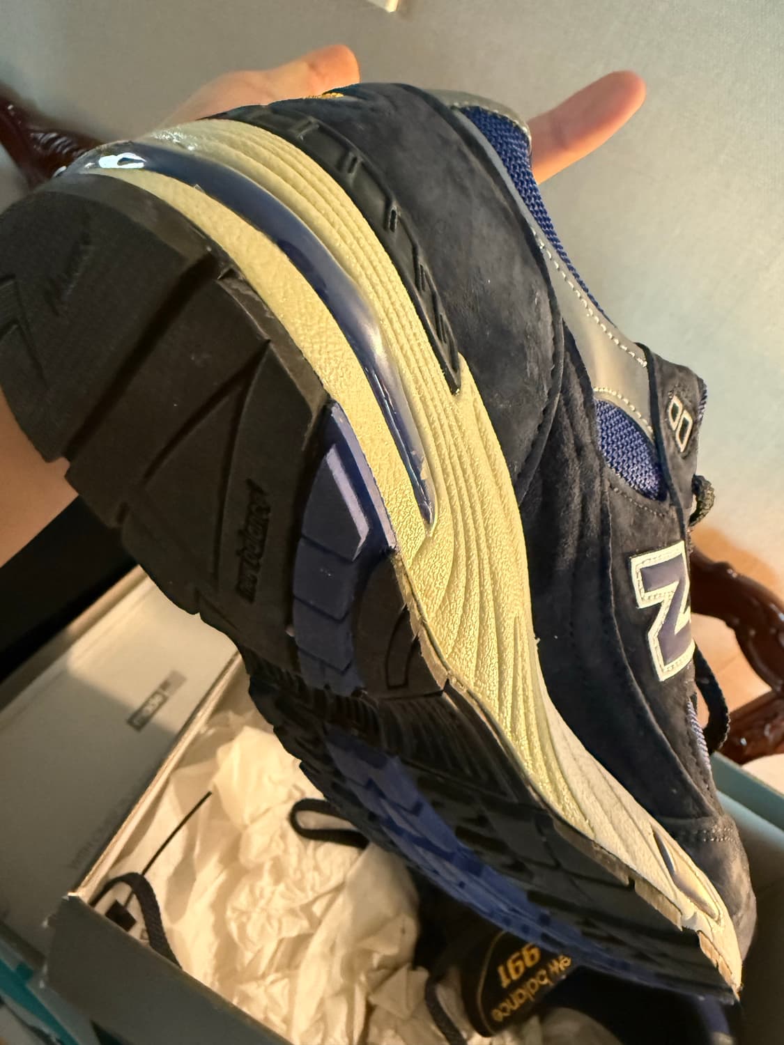 뉴발란스 991 메이드인UK 네이비 (260) 상품이미지2