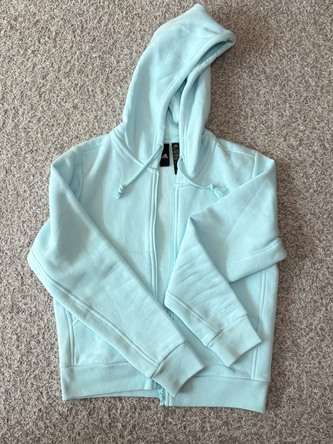 아디다스 크롭 후드집업 상품이미지5