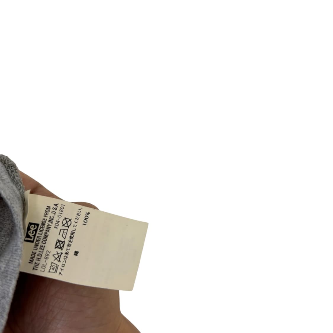 Lee 반팔 그레이 상품이미지4