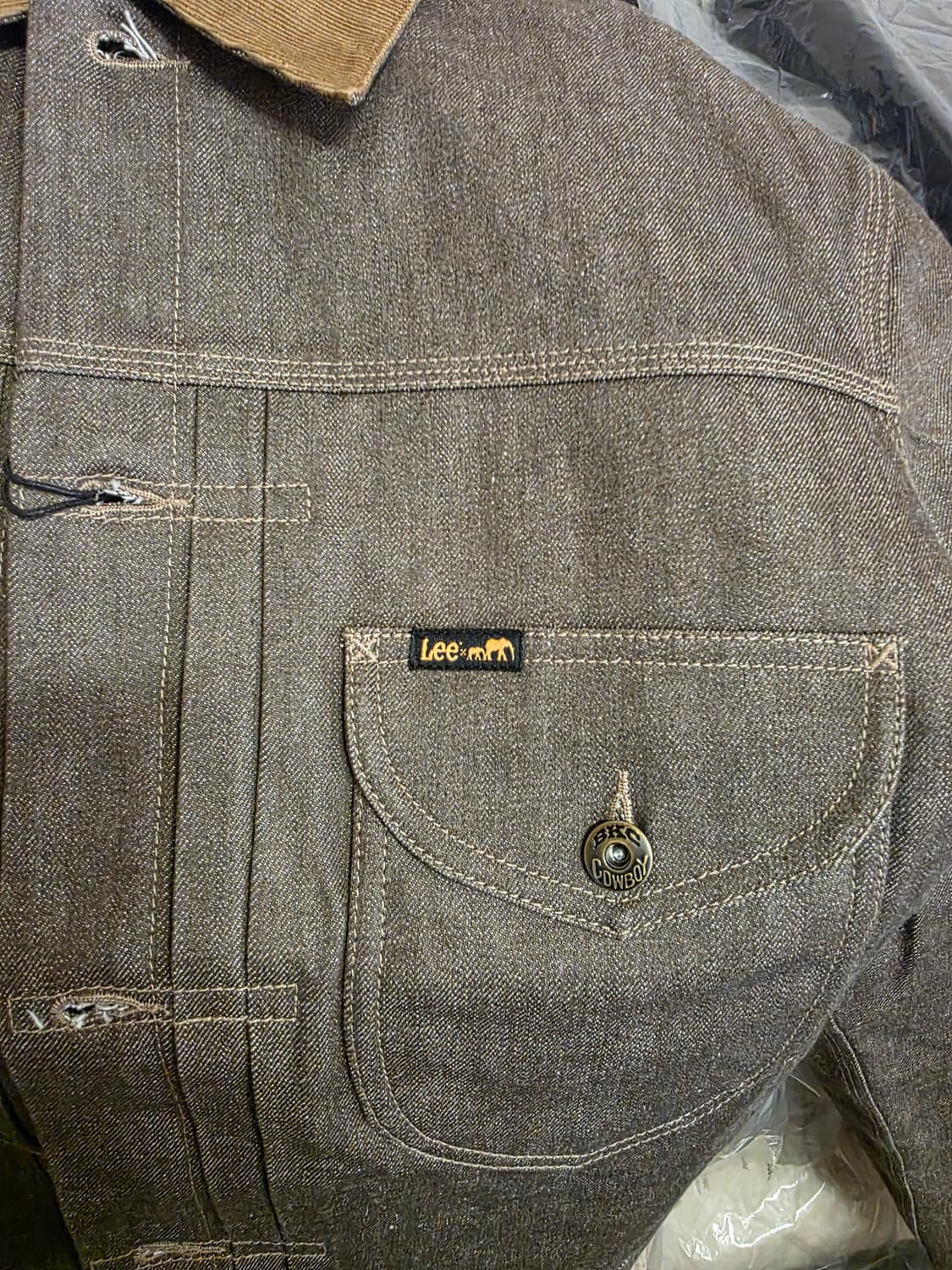 Lee 브루클린 서커스 콜라보 데님 자켓 M사이즈 새상품 상품이미지3