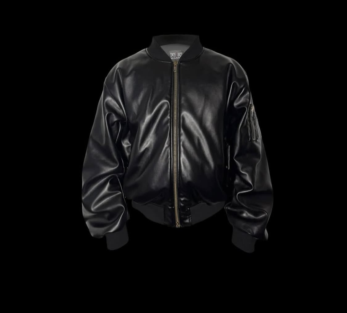 에모스탠스클럽 레더 봄버 2 상품이미지2