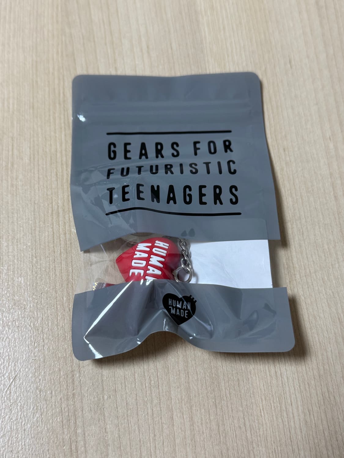 [새상품] 휴먼메이드 하트 러버 키체인 상품이미지1