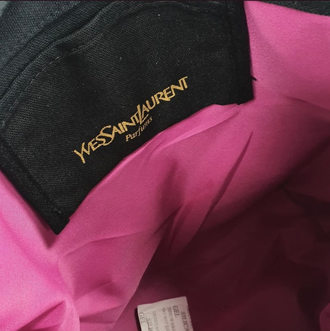 입생로랑 골드자수 에코백 노벨티가방 상품이미지3