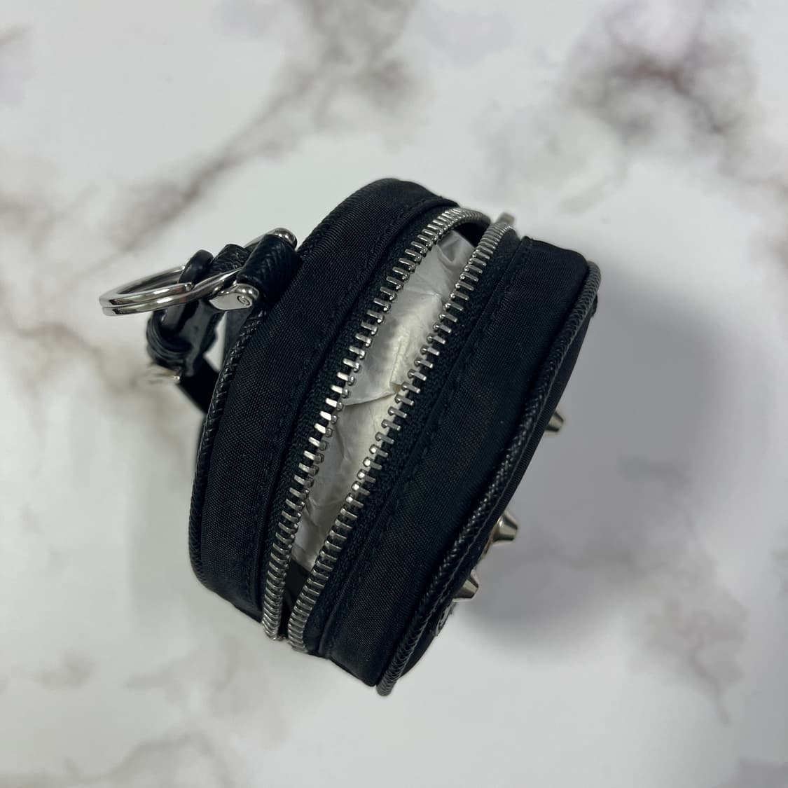 새상품 프라다 로봇 참 동전지갑 파우치 키링 상품이미지5