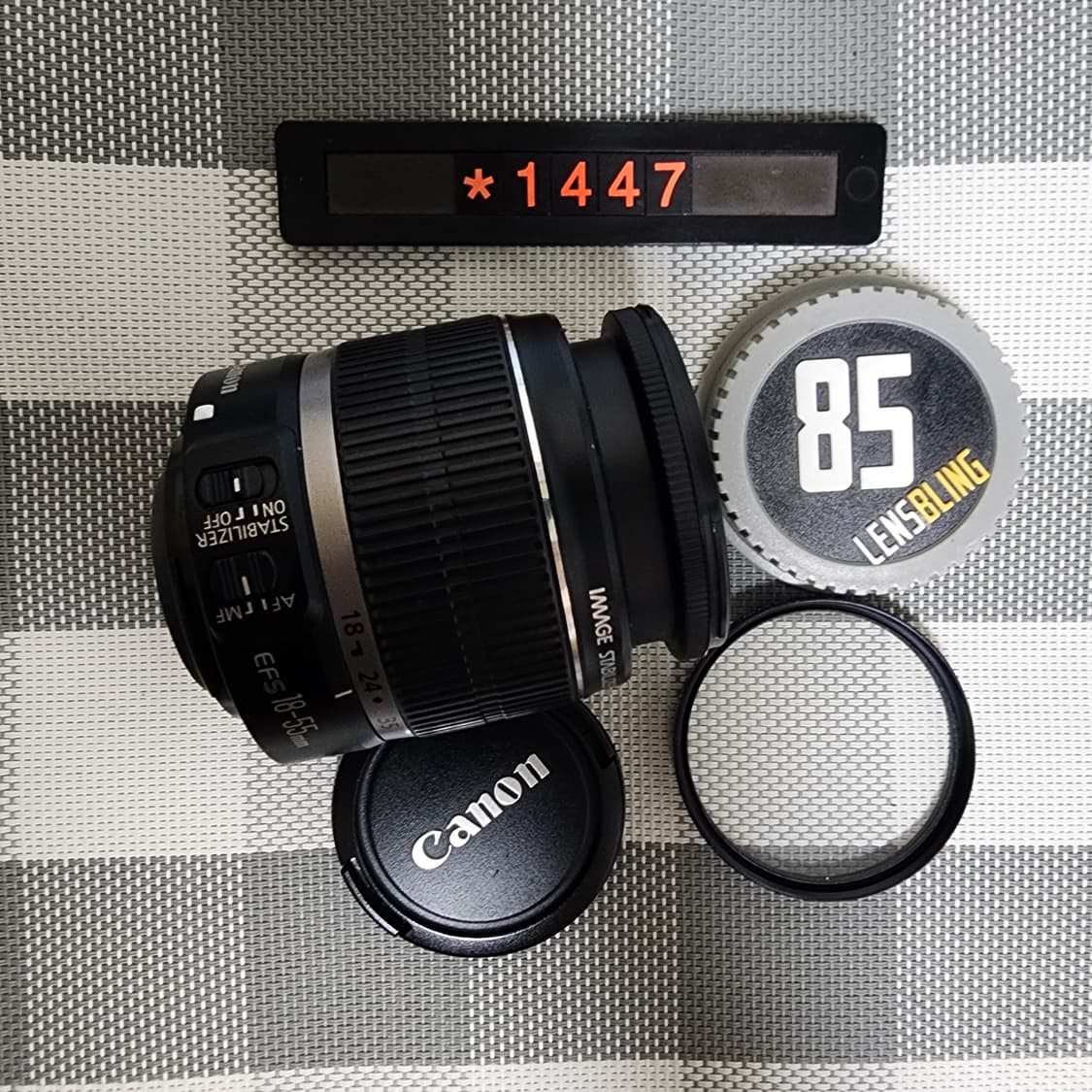 캐논 마운트 EF-S 58미리 18-55 줌렌즈 상품이미지3