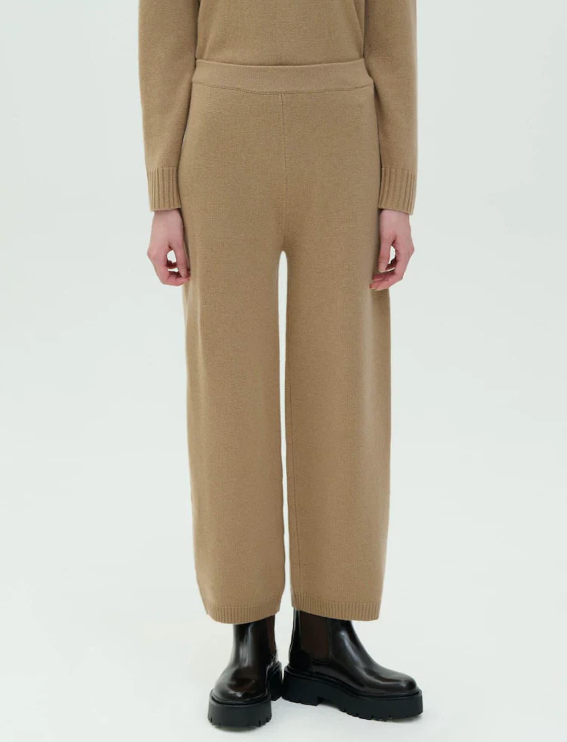 띠어리 캐시미어 코지 풀 온 팬츠 상품이미지2